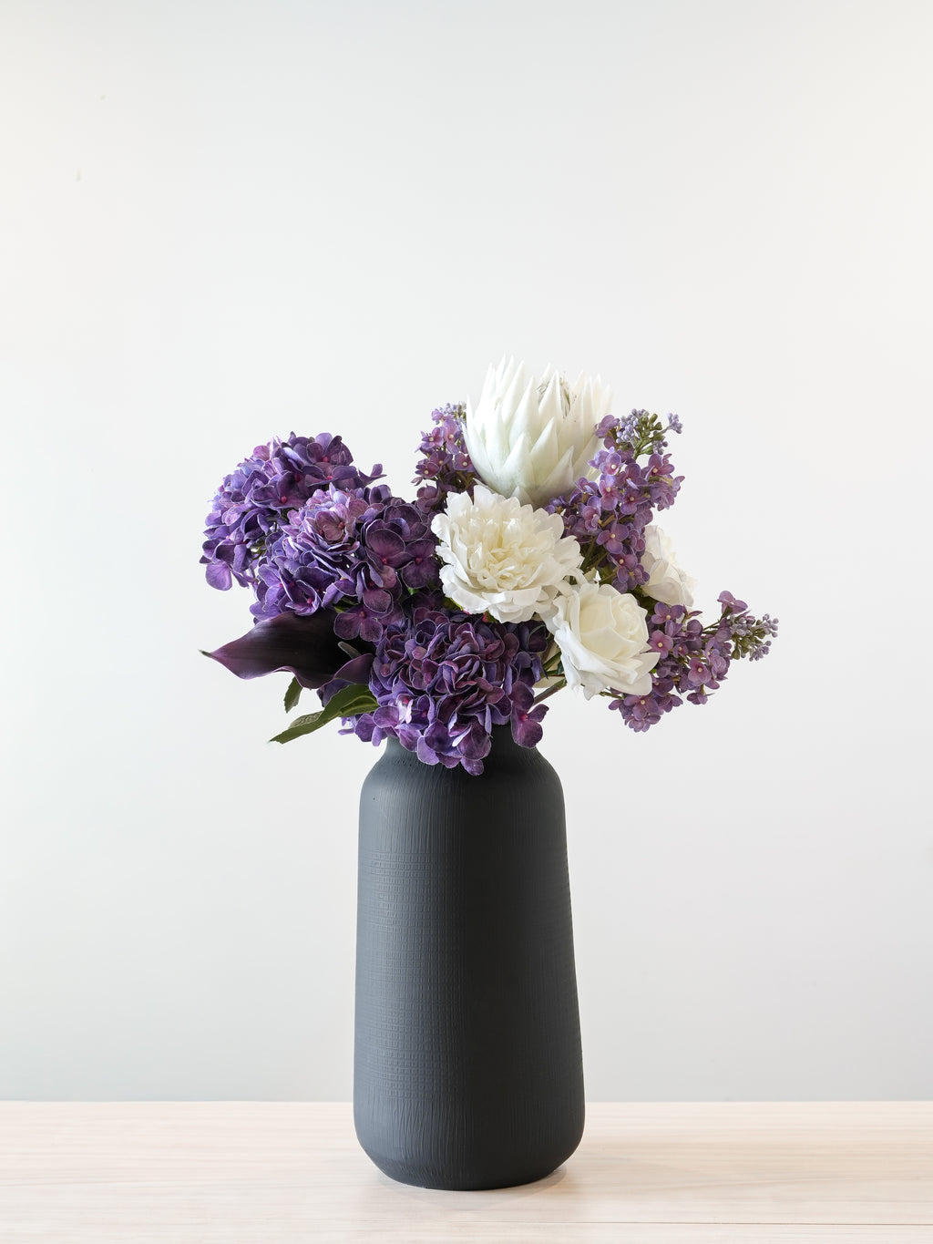 THE BLANC - Soft White & Purple