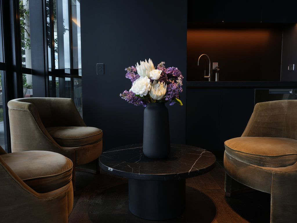 THE BLANC - Soft White & Purple