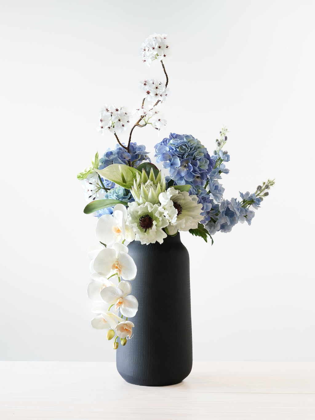 THE ETHER - Soft White, Light Green  & Blue