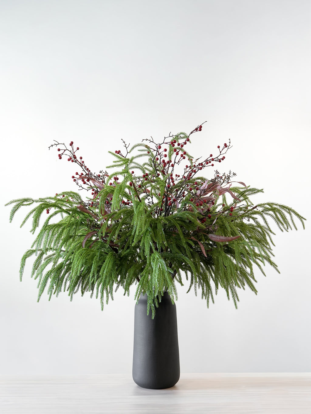 THE GROVE - Green Foliage & Red