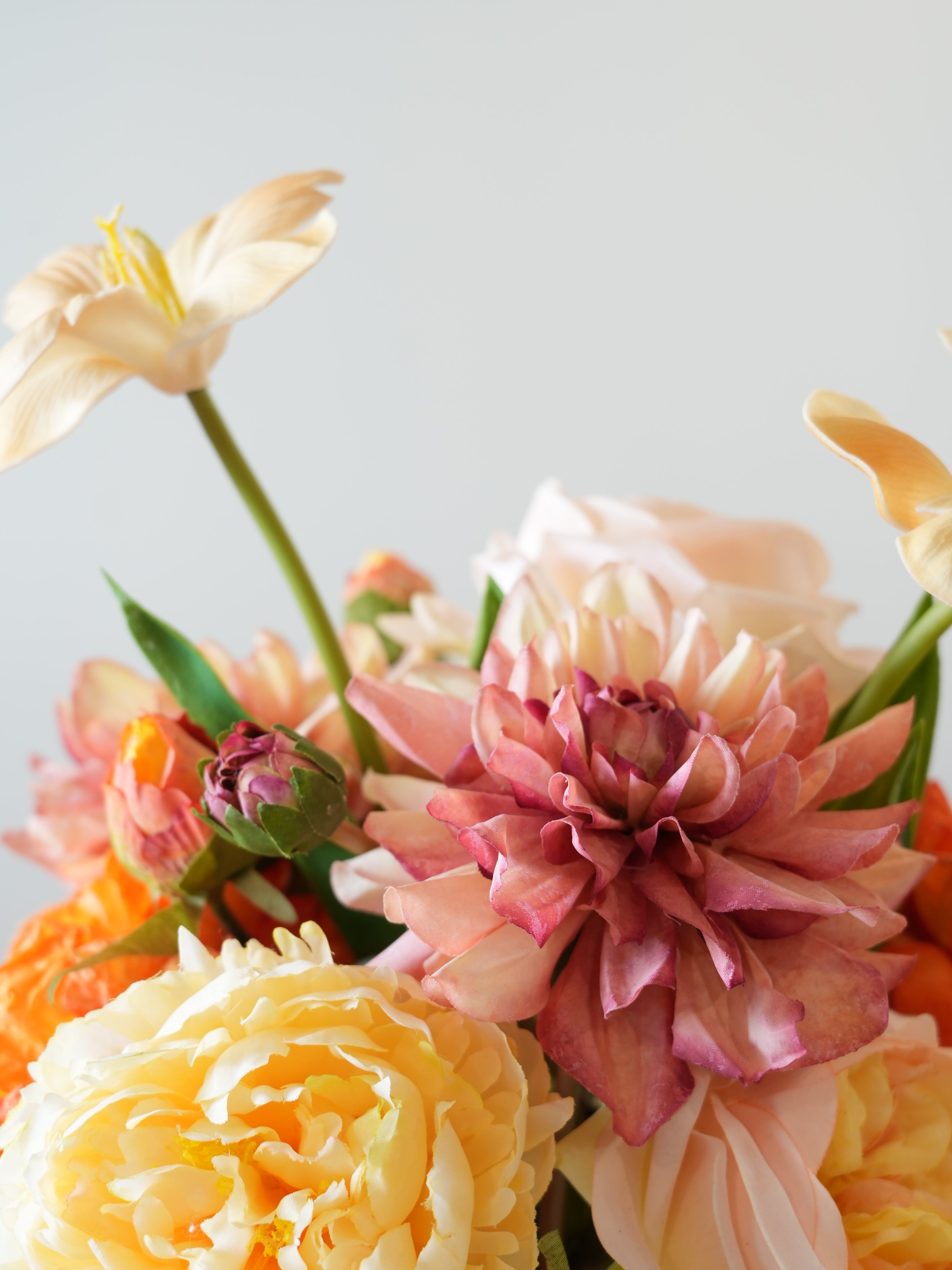 THE BELLE - Blush Pink, Peach, Burn Orange & Green