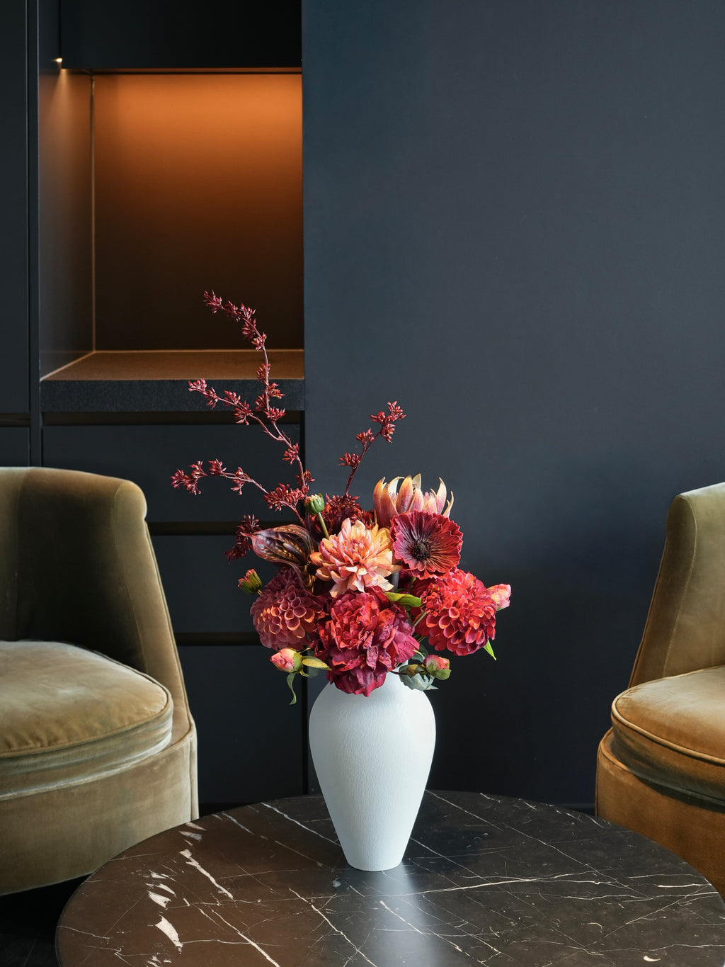 THE LUXE - Blush Red, Red & Burgundy