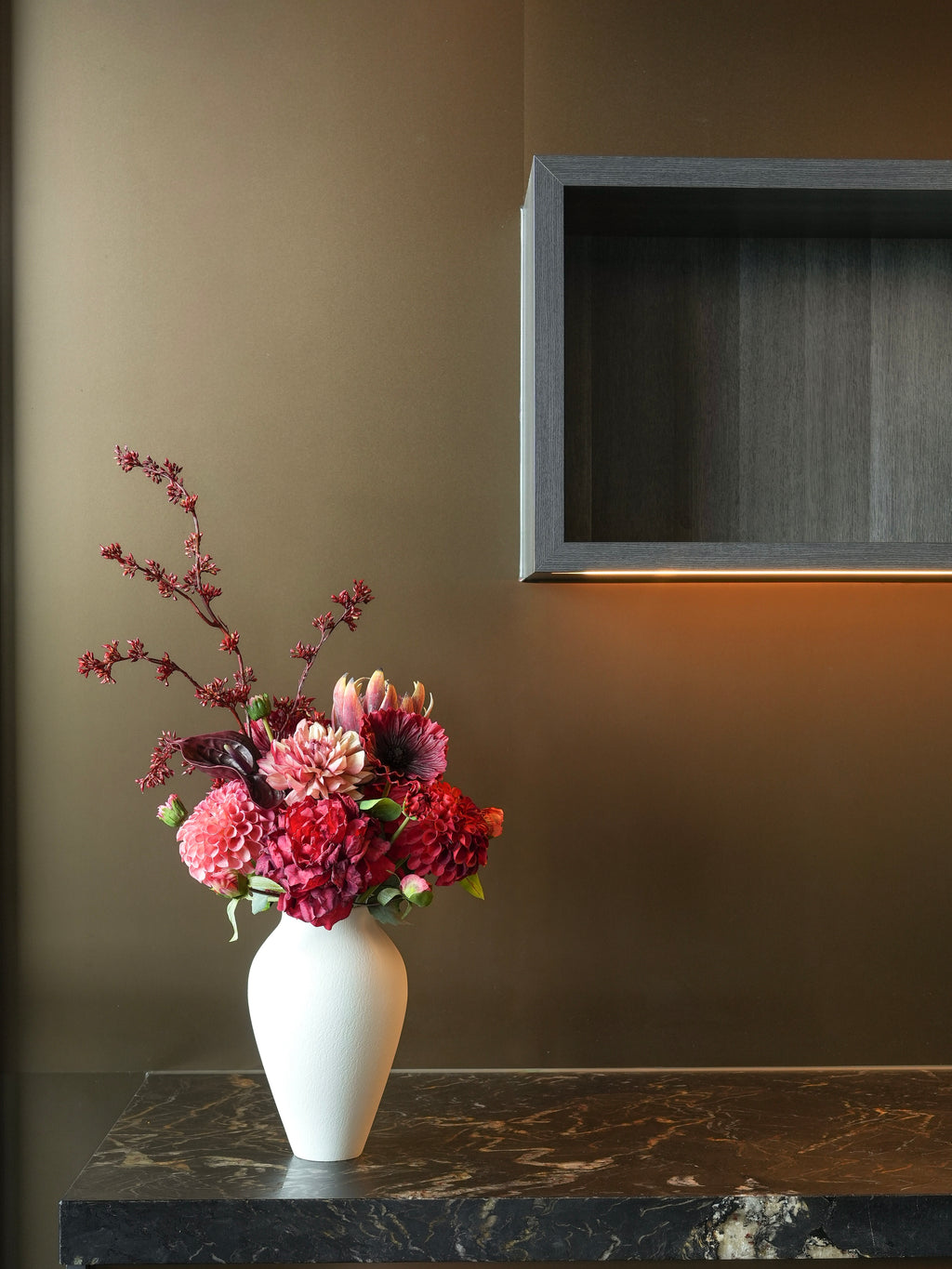 THE LUXE - Blush Red, Red & Burgundy