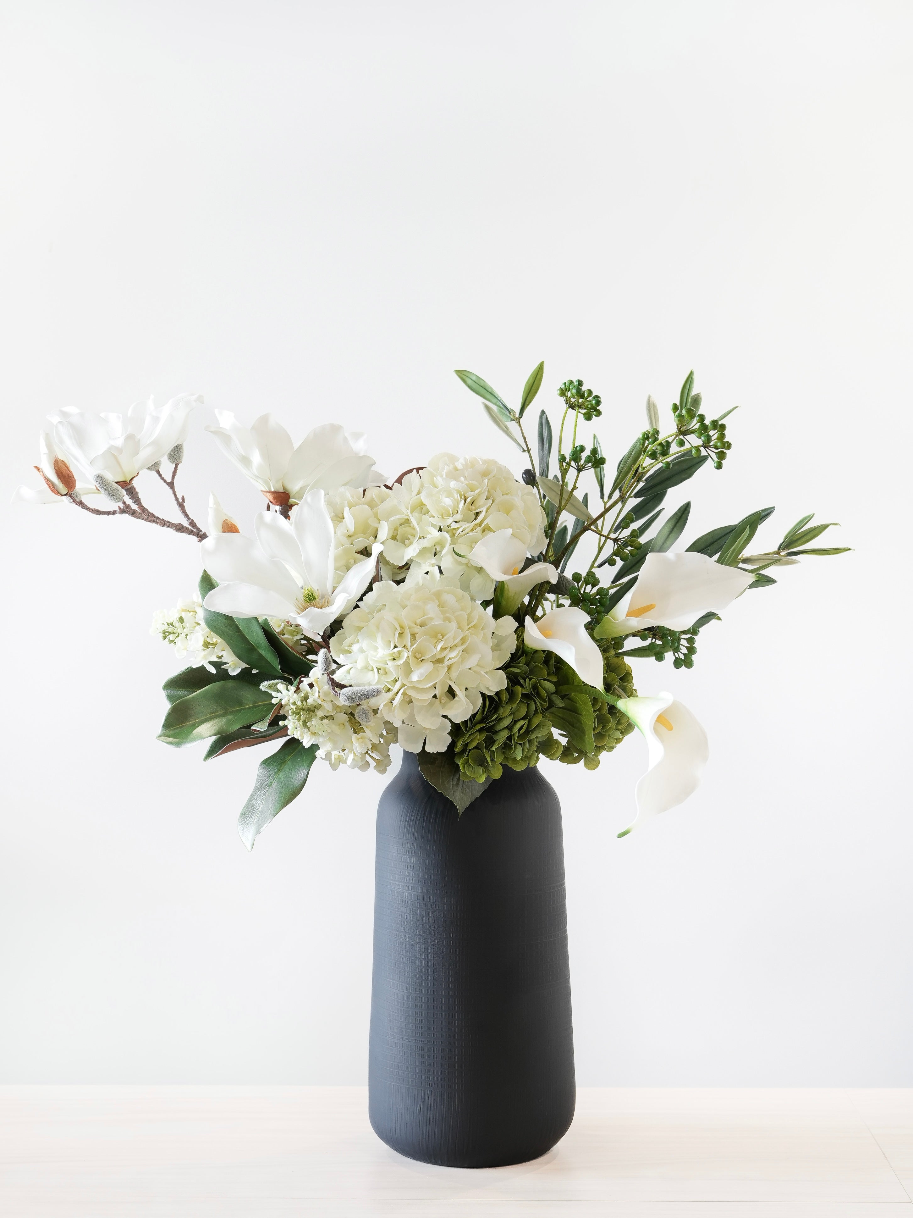 THE ALTHEA - Pure White & Green