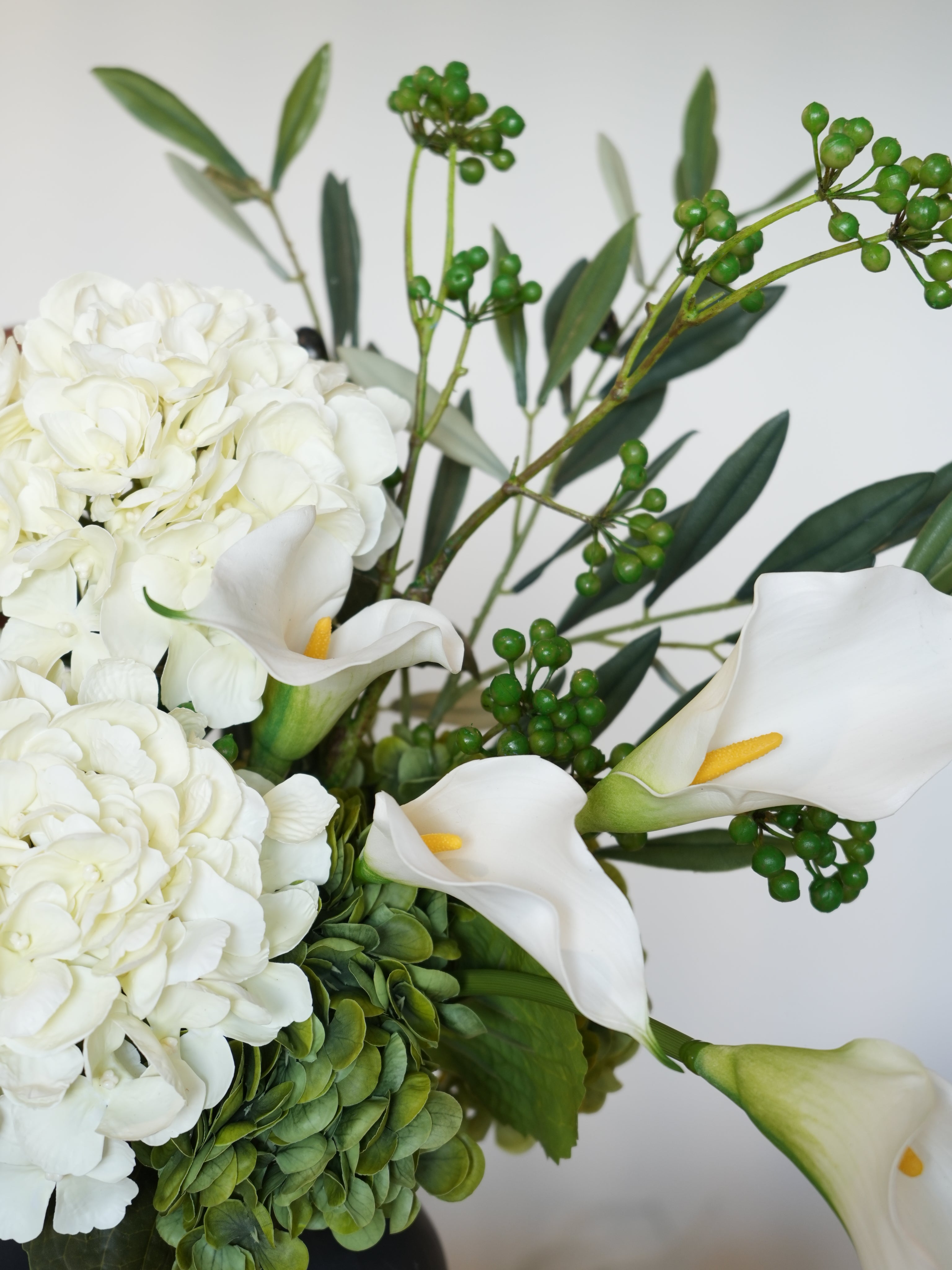 THE ALTHEA - Pure White & Green