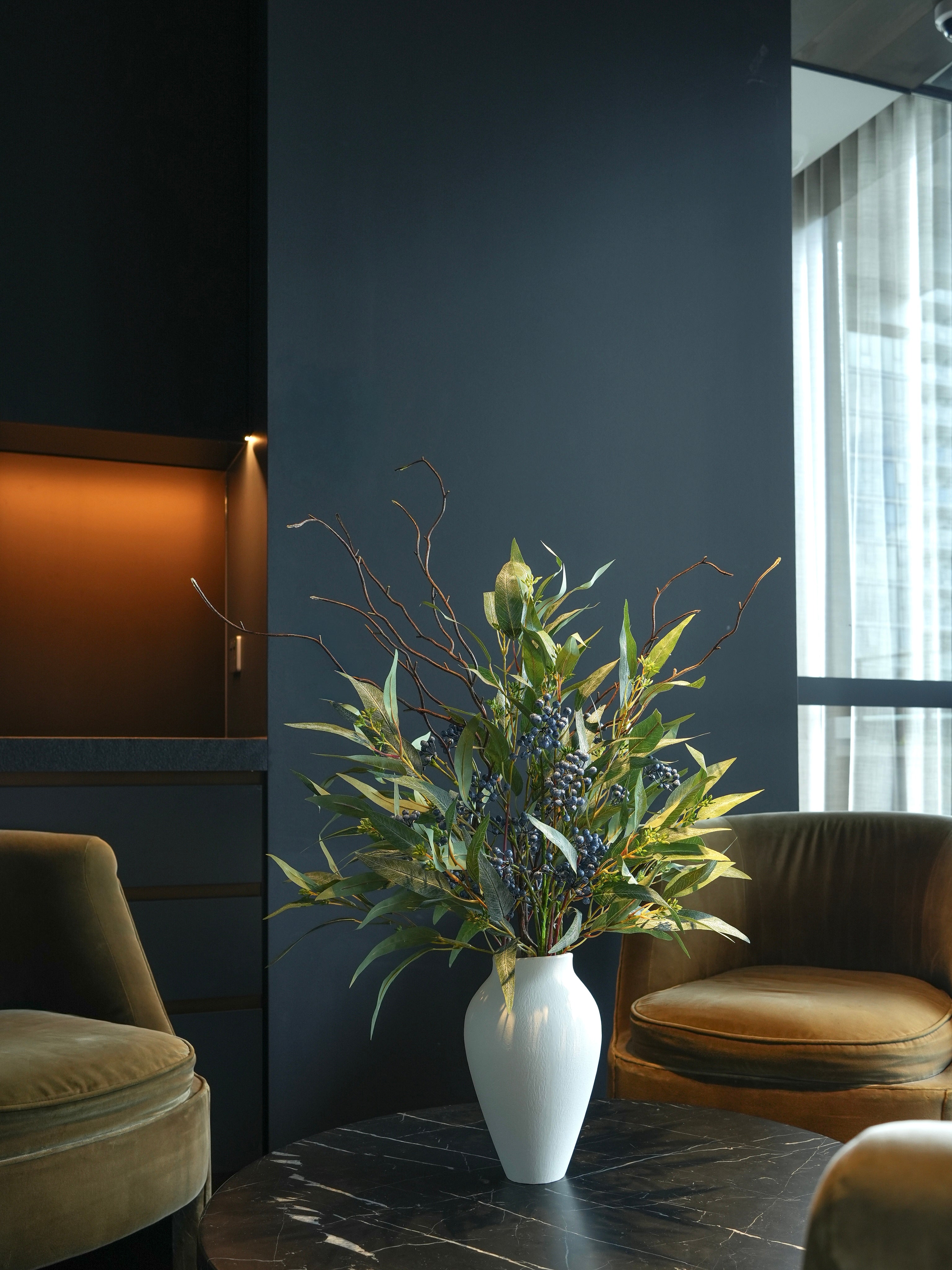 THE FOREST - Sage Green & Blue