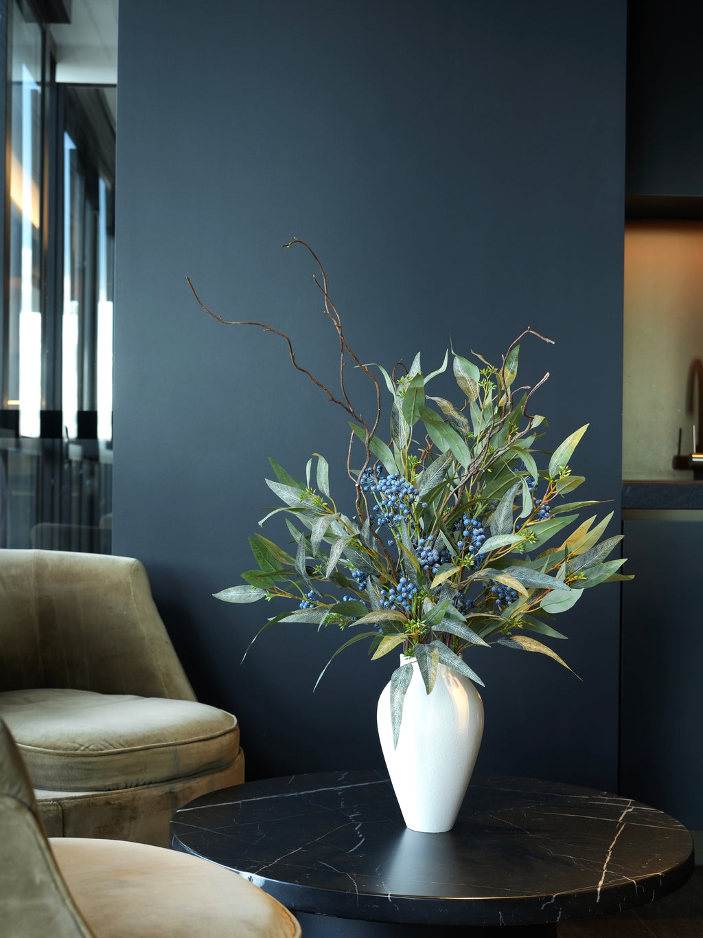 THE FOREST - Sage Green & Blue