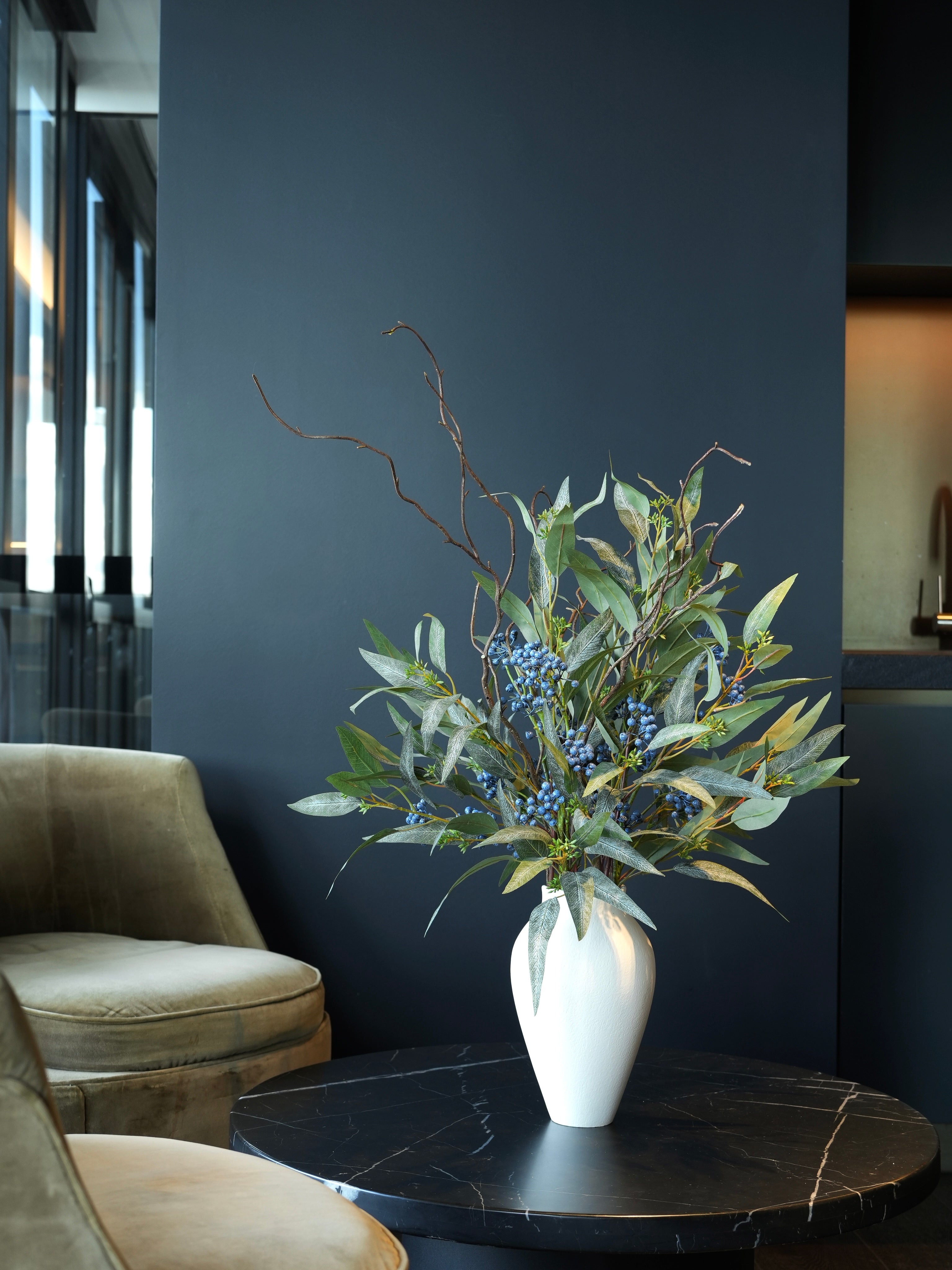 THE FOREST - Sage Green & Blue