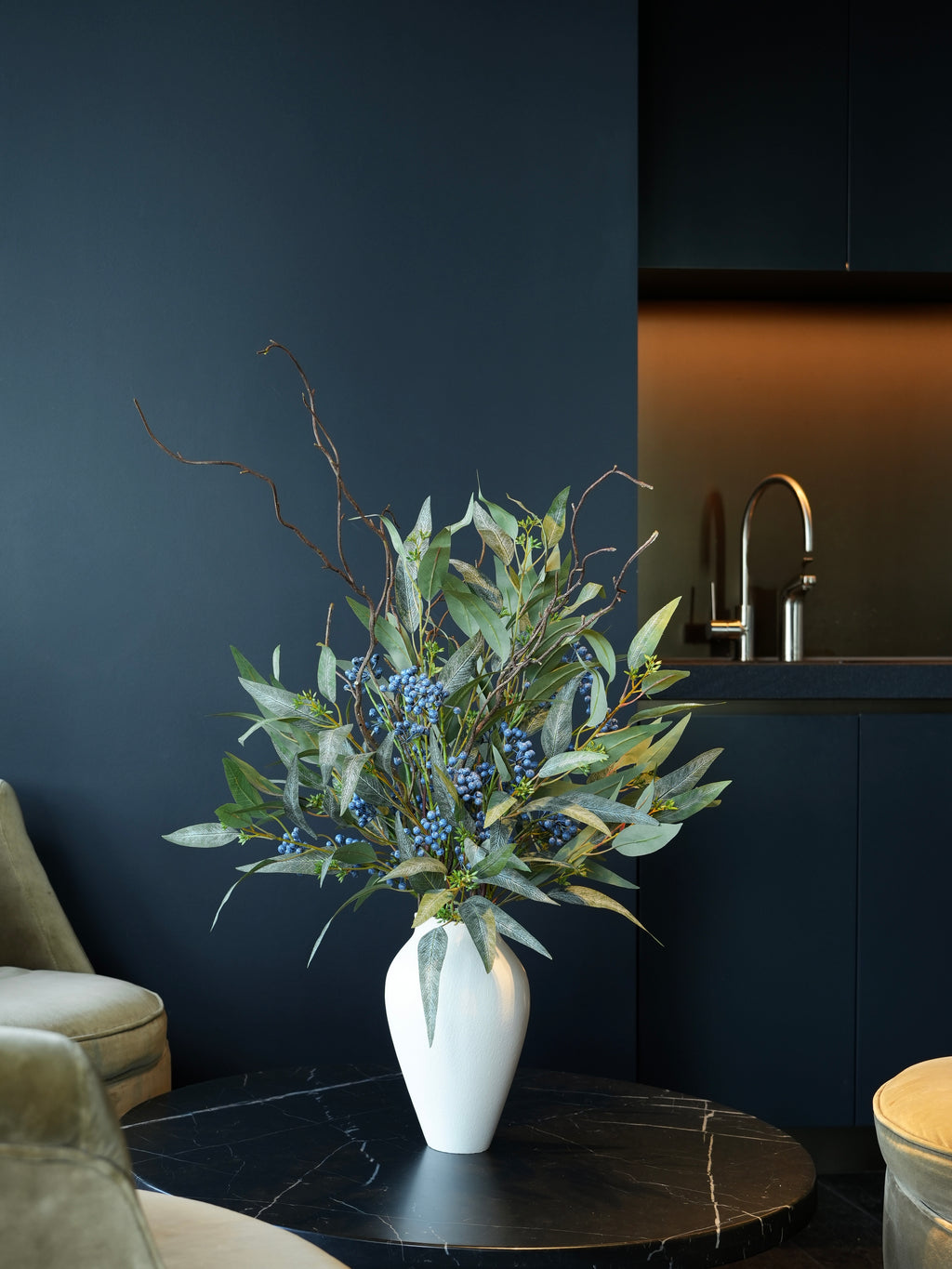 THE FOREST - Sage Green & Blue