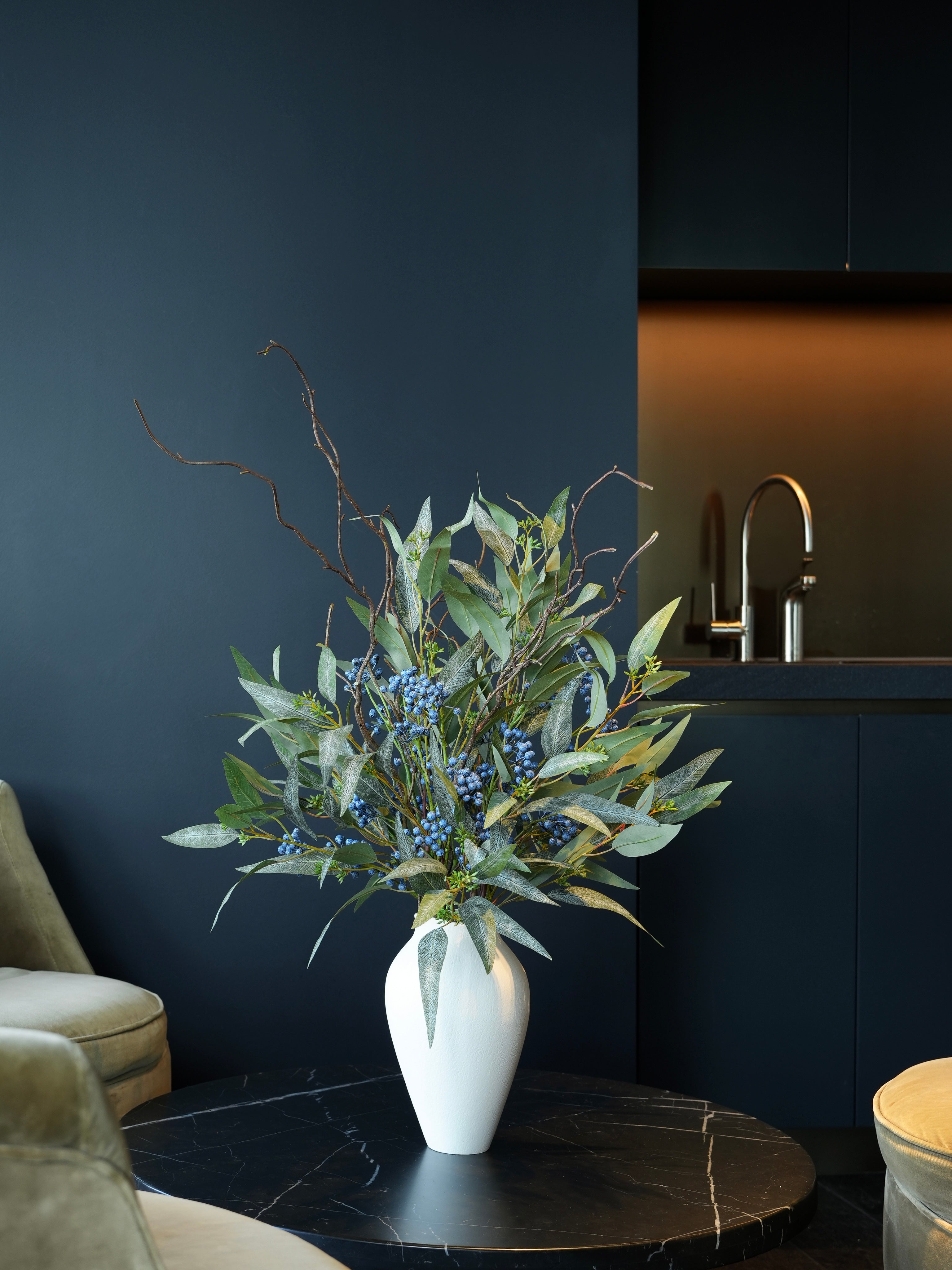 THE FOREST - Sage Green & Blue